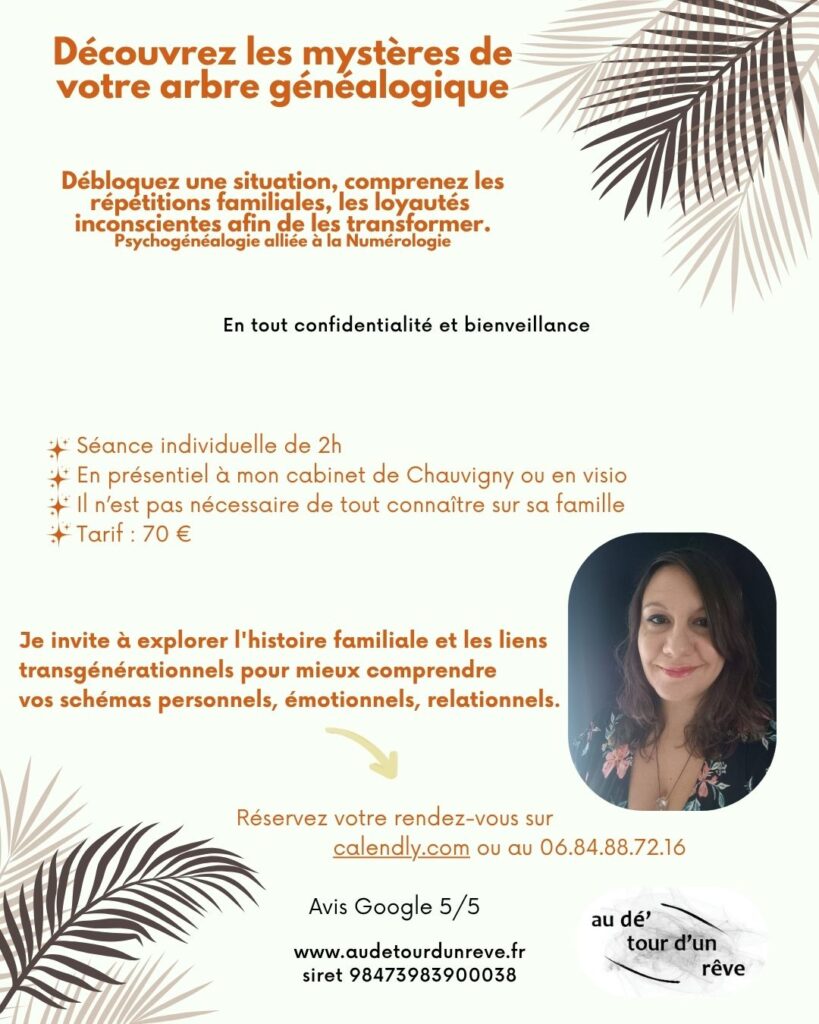 Séance en Psychogénéalogie