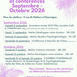 Création de mandalas avec la Numérologie - ouvert aux enfants